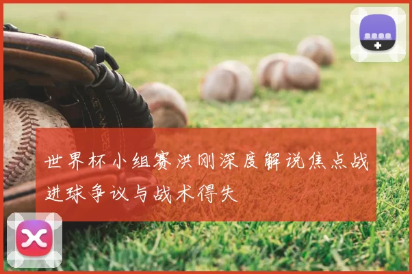 世界杯小组赛洪刚深度解说焦点战进球争议与战术得失