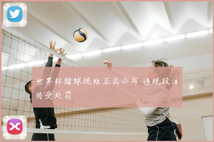 世界杯赌球规矩正式公布 违规投注将受处罚